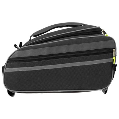 Велосумка на багажник Course «ДЖАСТ-2» 15 л, цвет серый - фото 2033072