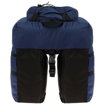 Велосумка на багажник Course 30 л, цвет тёмно-синий - фото 2033079