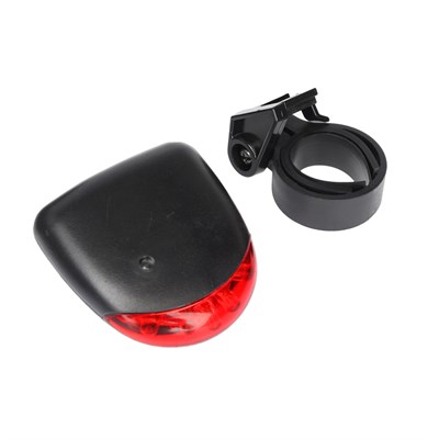 Фонарь велосипедный задний JY-008B, 5 диодов, 3 функции - фото 2033101