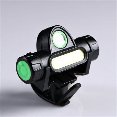 Фонарь налобный, велосипедный, xpe cob,3 Вт+3 Вт, 2200 mAh, 8х4.5х3.5 - фото 2033194