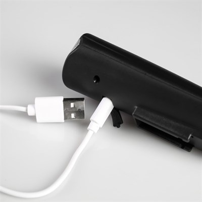 Фонарь велосипедный аккумуляторный "Беркут" c креплением, зарядка от USB, 10х5х4.5 см - фото 2033209