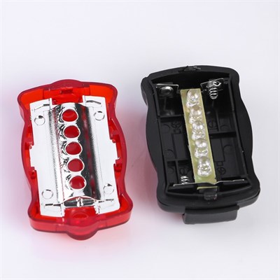 Фонарь велосипедный аккумуляторный, 7 Вт, 7 режимов, 1200 мА, 16х13х7 см - фото 2033233