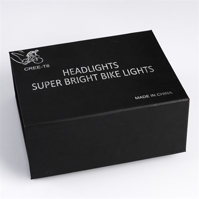 Фонарь велосипедный аккумуляторный, 7 Вт, 7 режимов, 1200 мА, 16х13х7 см - фото 2033235