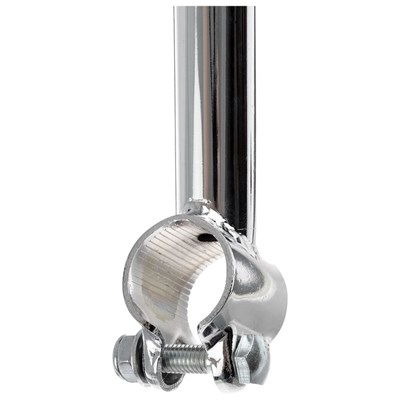 Родительская ручка 12" 81см, цвет серебристый/розовый - фото 2033335