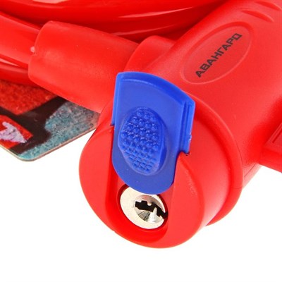 Замок навесной "АВАНГАРД" ВС-Т10 Техно Коралл, с тросом, 1000 мм - фото 2033422