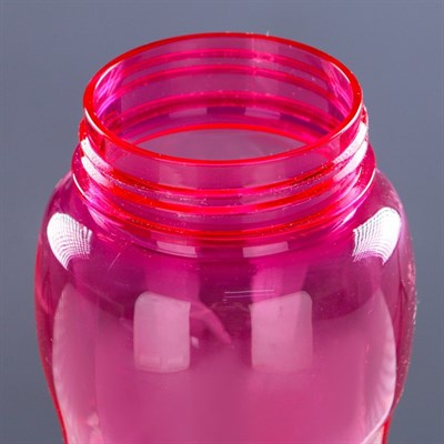 Бутылка для воды 1000 мл, велосипедная, фигурная, микс, 9х26,5см - фото 2033527