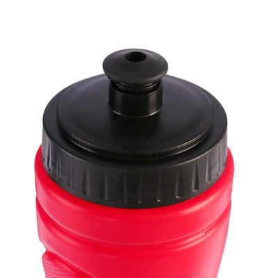 Бутылка для воды 750 мл «Классика», велосипедная, пластик HDPE, красный, 7.5х25.5 см - фото 2033565