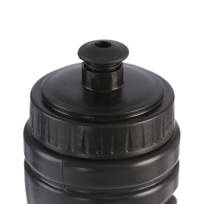 Бутылка для воды 700 мл «Классика», велосипедная, пластик HDPE, черная, 7.5х25.5 см - фото 2033568