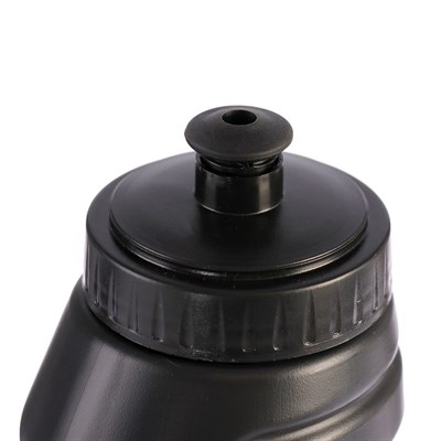 Бутылка для воды 700 мл, велосипедная, с ручкой, пластик HDPE, черная, 9.5х22 см - фото 2033583