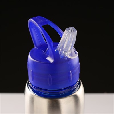 Бутылка для воды "Альби" 650 мл велосипедная, микс, 7х26 см - фото 2033601