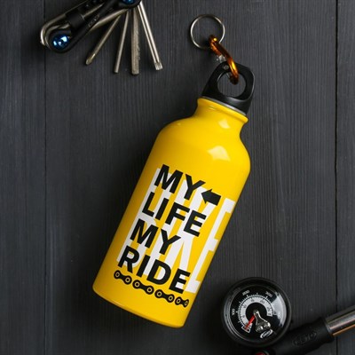 Набор велосипедиста «Bike»: бутылка с держателем 500 мл, сумка на руль - фото 2033711