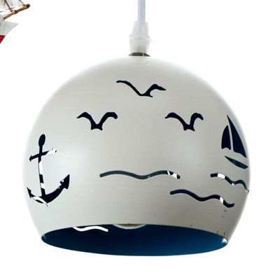 Люстра "Штурвал" 3x40Вт E27 60х60х90 см. - фото 2033860