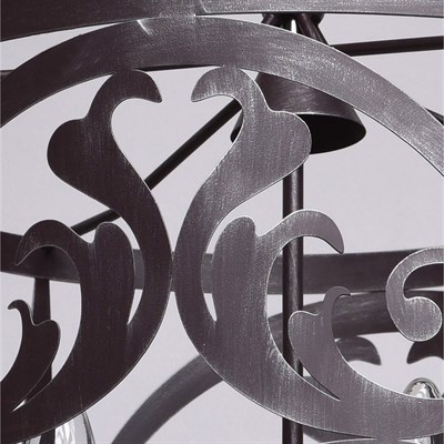 Светильник "Замок" 5x60Вт E14 кофейный 45x45x190см - фото 2033874