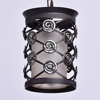 Светильник "Айвенго" 1x40Вт E27 чёрный 17x17x224см - фото 2033936