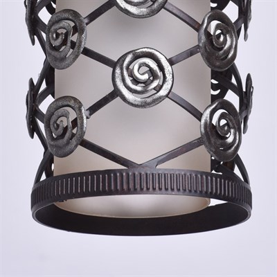 Светильник "Айвенго" 1x40Вт E27 чёрный 17x17x224см - фото 2033938