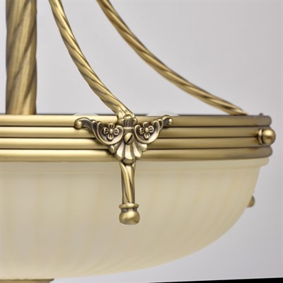 Светильник "Афродита" 4x60Вт Е14 бронза 45x45x120см - фото 2033948