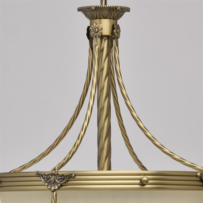 Светильник "Афродита" 4x60Вт Е14 бронза 45x45x120см - фото 2033949