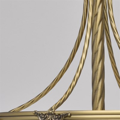 Светильник "Афродита" 4x60Вт Е14 бронза 45x45x120см - фото 2033951