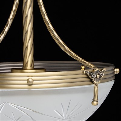 Светильник "Афродита" 4x60Вт Е14 бронза 40x40x110см - фото 2033962