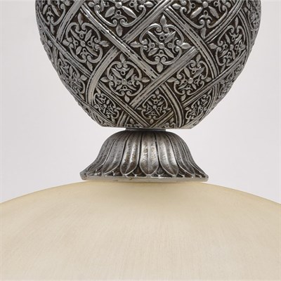 Светильник "Версаче" 1x60Вт E27 серебро 40x40x381см - фото 2033973 Светильник "Версаче" 1x60Вт E27 серебро 40x40x381см - фото 2033973