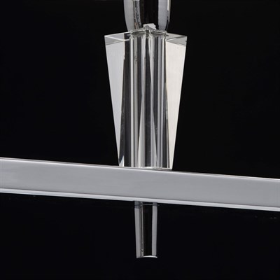 Светильник "Инесса" 4x40Вт E14 хром 99x17x150см - фото 2033997