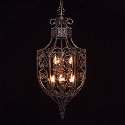 Светильник "Магдалина" 9x60Вт E14 металлический 42x42x315см - фото 2033999