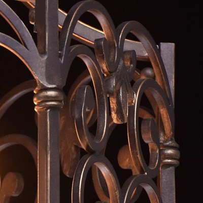 Светильник "Магдалина" 9x60Вт E14 металлический 42x42x315см - фото 2034000