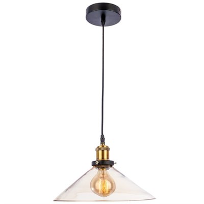 Светильник 0801/1RD E27 40Вт черный 30x30x110 см - фото 2034100