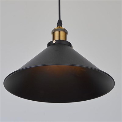 Светильник "Грегори" черный 1x40W E27 30x30x14 см - фото 2034115