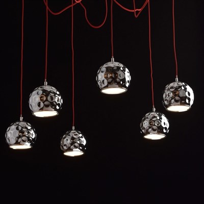 Светильник "Котбус", 6х10Вт LED, цвет хром - фото 2034235