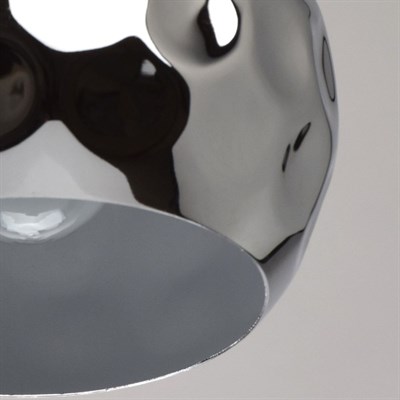 Люстра подвес "Котбус" 1x5W E27 хром 20x20x380см - фото 2034249