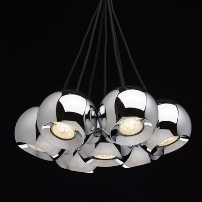 Светильник "Котбус", 7х3Вт GU10 LED, цвет хром - фото 2034271