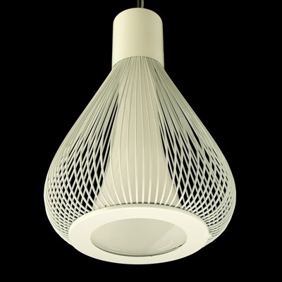 Светильник подвес 2665/1+1669 белый "Френсис" Е27 1х60W 100х32х32 см - фото 2034404