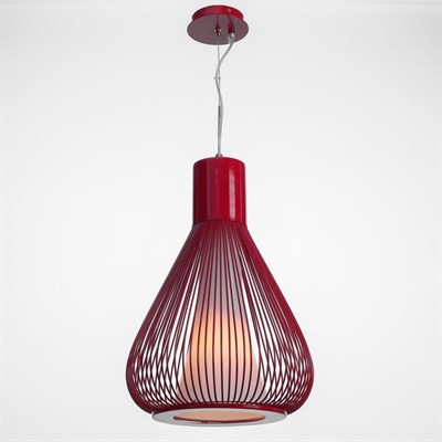 Светильник-подвес «Френсис», красный, Е27, 1 × 60 Вт - фото 2034406