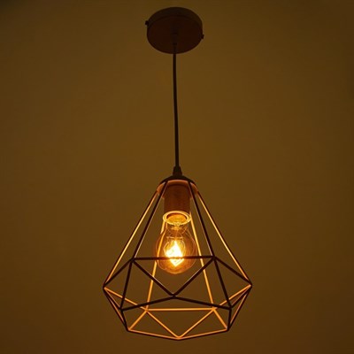 Светильник "Лофт" 1х60Вт E27 белый 20x20x80см. - фото 2034423