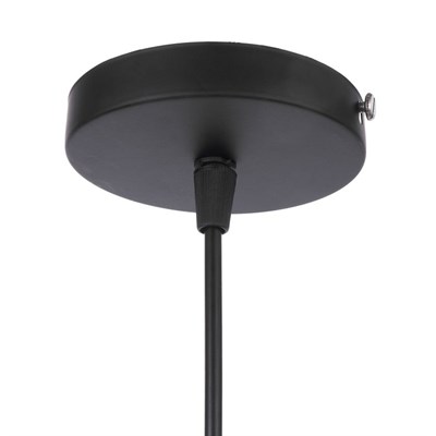 Светильник "Полуовал" 1х60Вт Е27 черный 13х13х78 см. - фото 2034533