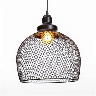 Светильник "Альва" 1х60Вт Е27 черный 23х23х93 см. - фото 2034546