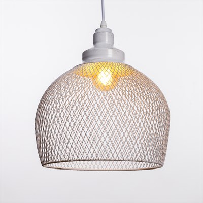 Светильник "Альва" 1х60Вт Е27 белый 23х23х93 см. - фото 2034549