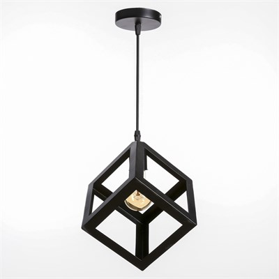 Светильник подвесной "Квадрат" 1x40Вт E27 16х16х116 см - фото 2034556 Светильник подвесной "Квадрат" 1x40Вт E27 16х16х116 см - фото 2034556