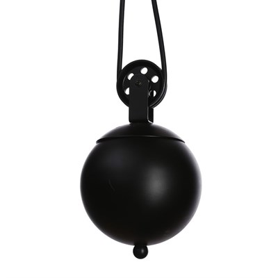 Светильник "Винтаж" 1х40Вт Е27 черный 22х22х100 см - фото 2034574