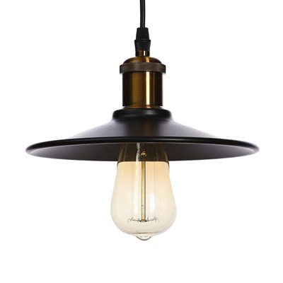 Светильник "Винтаж" 1х40Вт Е27 черный 22х22х100 см - фото 2034575