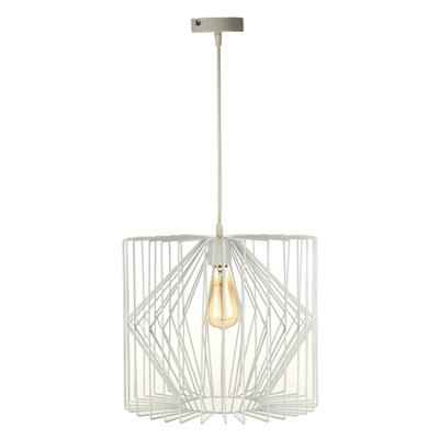 Светильник 88281030P/1WT E27 40Вт белый 35х35х60 см - фото 2034585