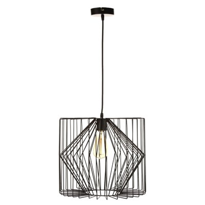 Светильник 88281030P/1BK E27 40Вт черный 35х35х60 см - фото 2034588