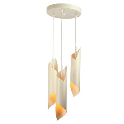 Люстра 1071005404232 3хE27 60W белый 31х31х100см - фото 2034619