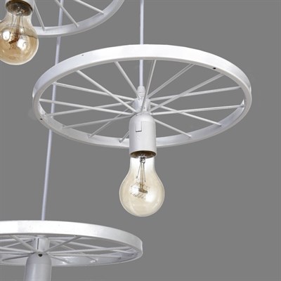 Подвес 1181/3 3х40Вт E27 белый 28х28х65хсм - фото 2034640