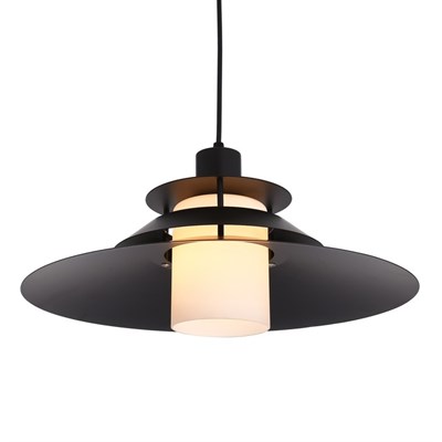 Светильник "Асфор" 1хЕ27 40Вт черный 40х40х120 см. - фото 2034655