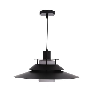 Светильник "Асфор" 1хЕ27 40Вт черный 40х40х120 см. - фото 2034656