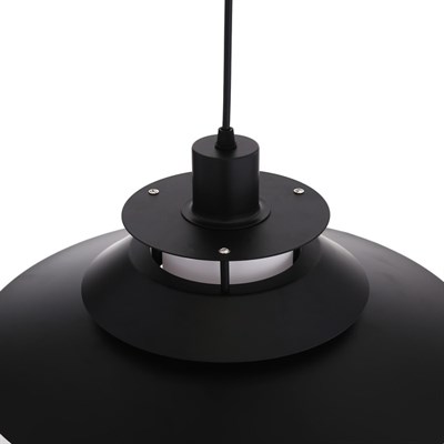 Светильник "Асфор" 1хЕ27 40Вт черный 40х40х120 см. - фото 2034658