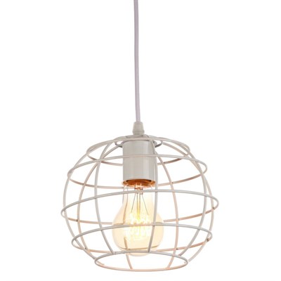 Светильник "Нола" 1х60Вт E27 белый 16х16х100 см. - фото 2034693