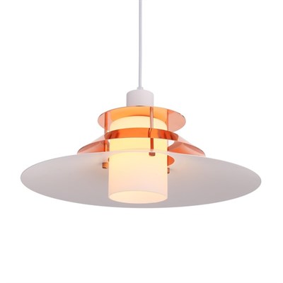 Светильник "Асфор" 1хЕ27 40Вт белый-золото 40х40х120 см. - фото 2034696